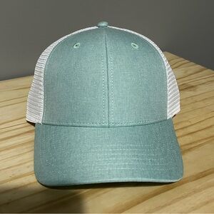 Mint and White Baseball Cap - New